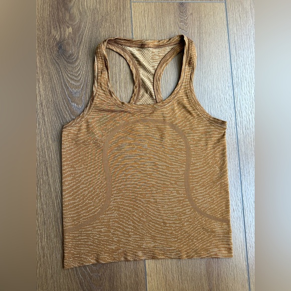 lululemon athletica Racerback Tank Top in Rust Brown - Picture 2 of 11